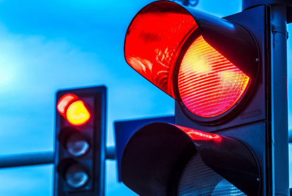 czerwone światła